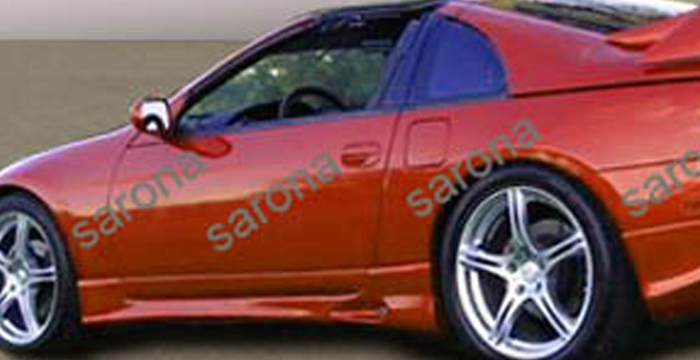 Custom Nissan 300ZX  Coupe Side Skirts (1990 - 1996) - $490.00 (Part #NS-020-SS)
